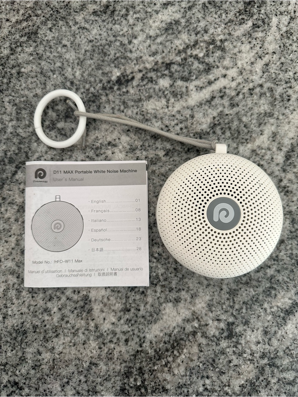 Dreamegg D11 Max Portable White Noise Machine